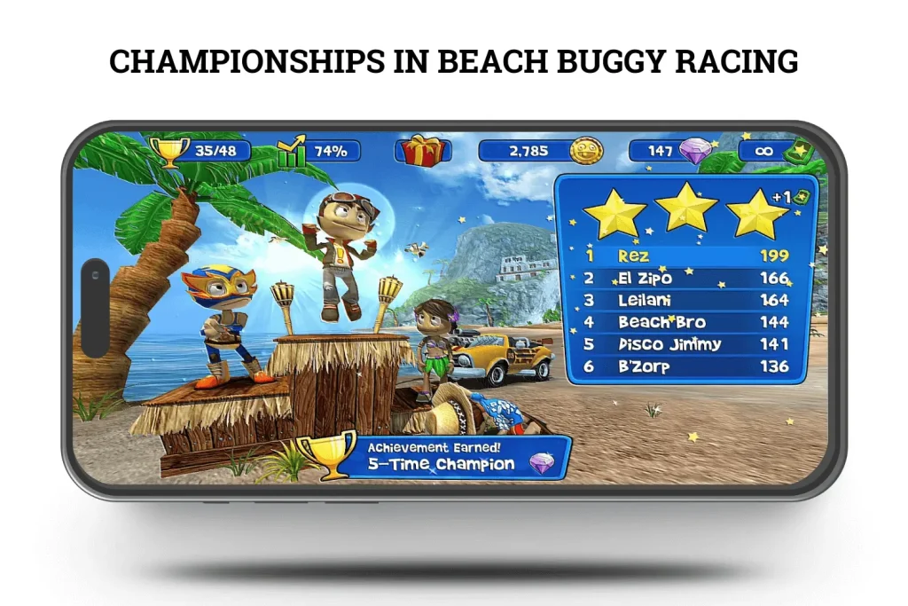 CHAMPIONSHIPS IN BEACH BUGGY RACING