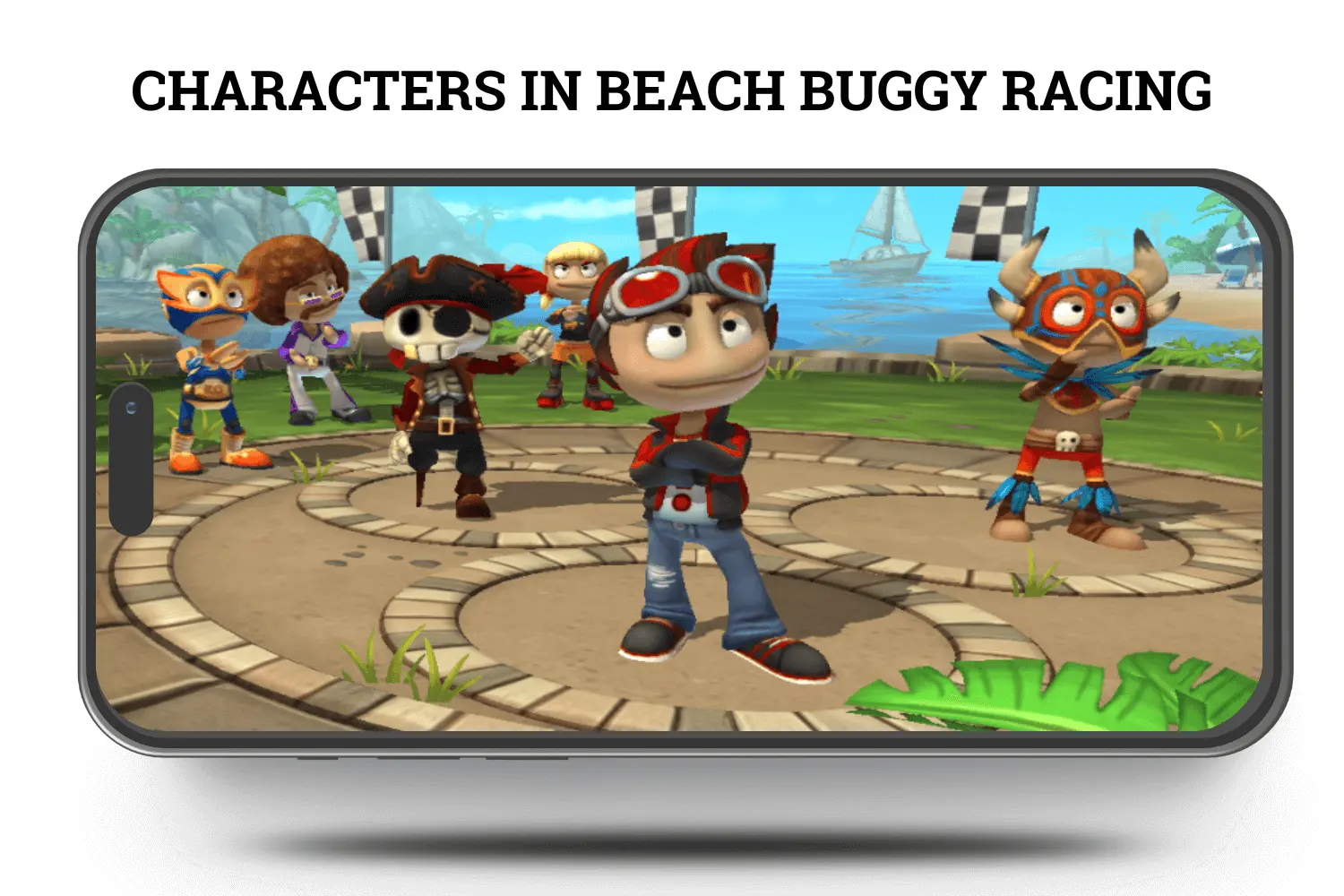 Meet Beach Buggy Racing Characters | Beach Buggy Mod APK