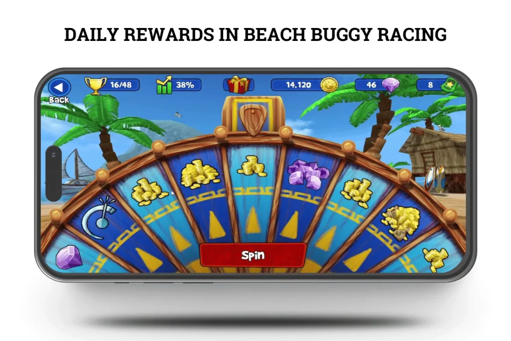 DAILY REWARDS IN BEACH BUGGY RACING