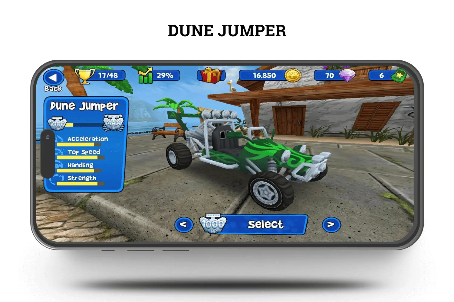 DUNE JUMPER BEACH BUGGY RACING