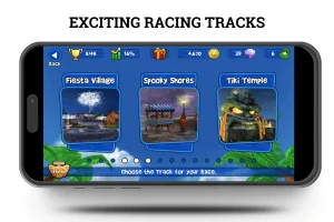 EXCITING RACING TRACKS