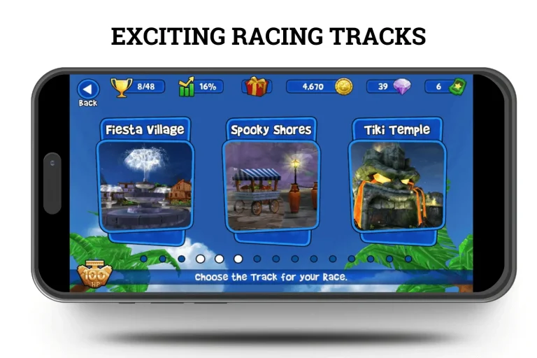 UNLEASH THRILLING MAPS AND TRACKS IN BEACH BUGGY RACING