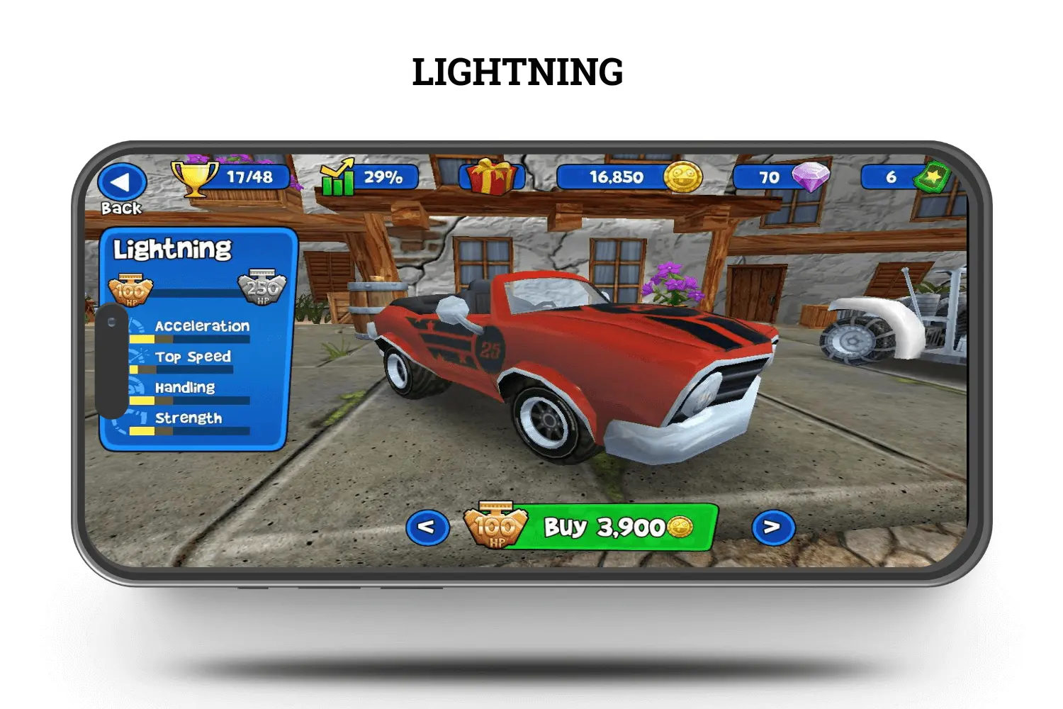 LIGHTNING BEACH BUGGY RACING