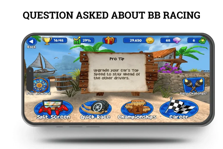 QUESTION ASKED ABOUT BB RACING