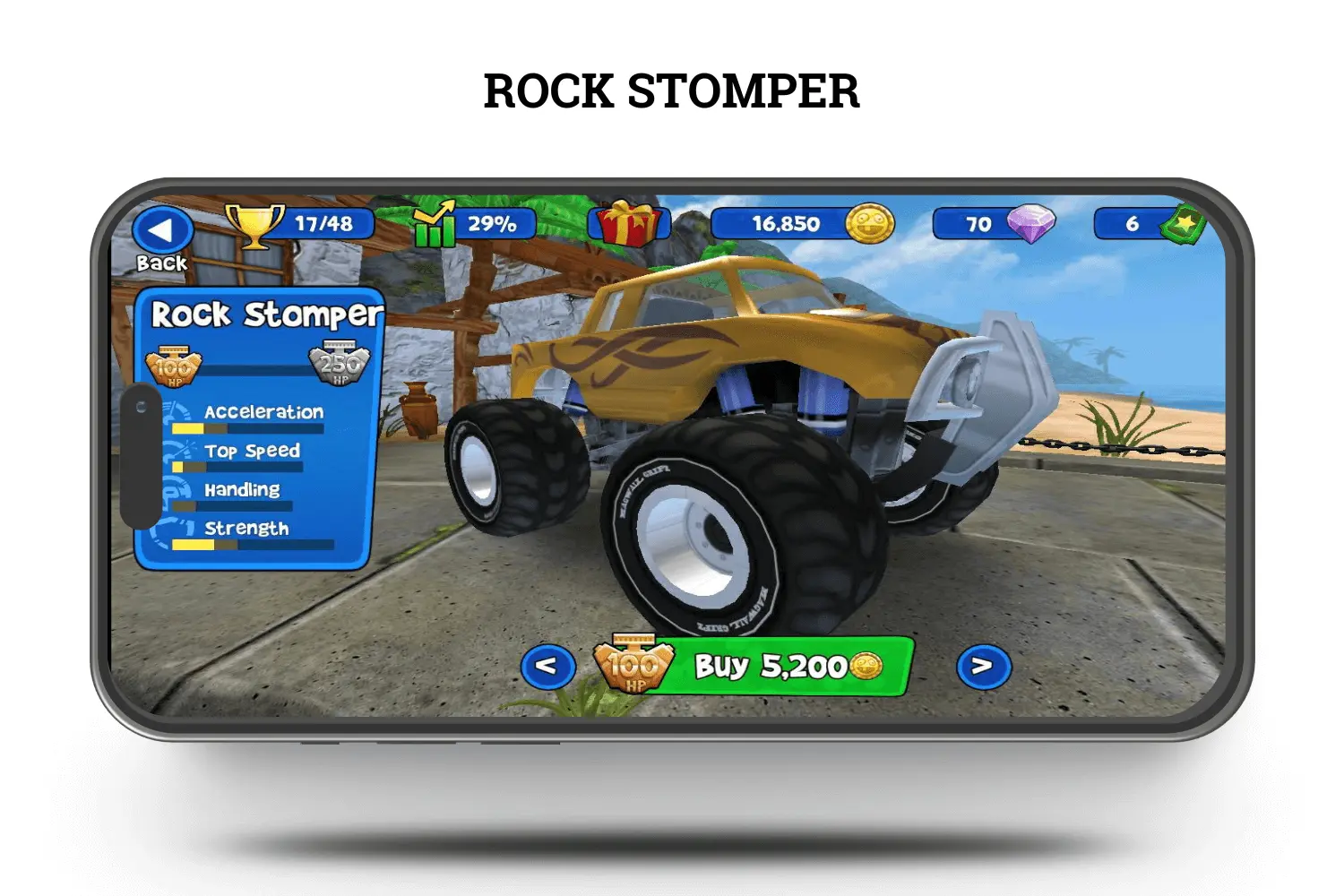 ROCK STOMPER BEACH BUGGY RACING