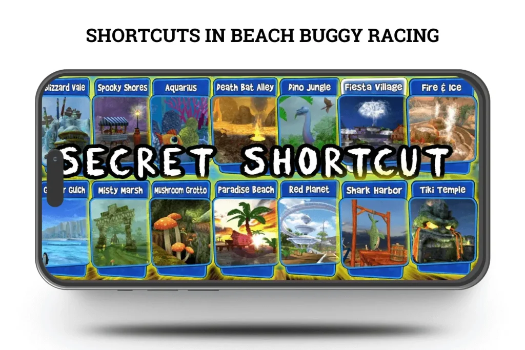 SHORTCUTS IN BEACH BUGGY RACING