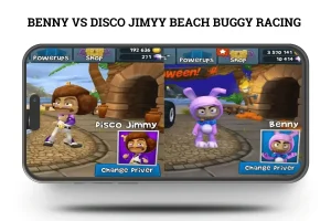 BENNY VS DISCO JIMYY BEACH BUGGY RACING
