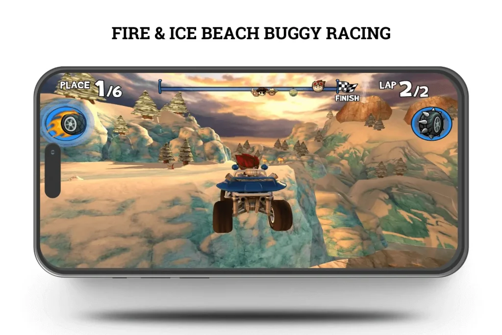 FIRE & ICE BEACH BUGGY RACING