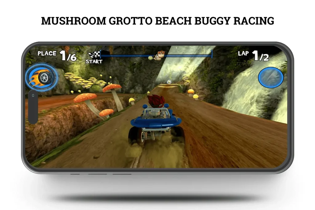 MUSHROOM GROTTO BEACH BUGGY RACING