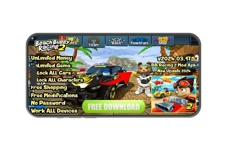 Beach Buggy Racing 2 Mod APK Unlimited Money All Unlocked