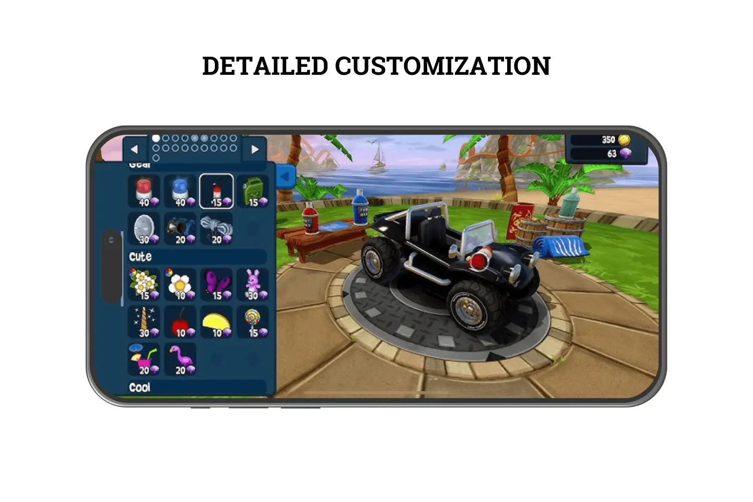 DETAILED CUSTOMIZATION